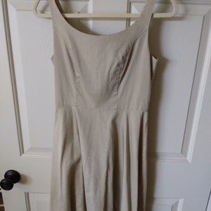 Light tan dress